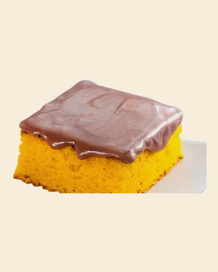 Bolo de Cenoura com Chocolate, Sanus Padaria sem Glúten e sem Leite