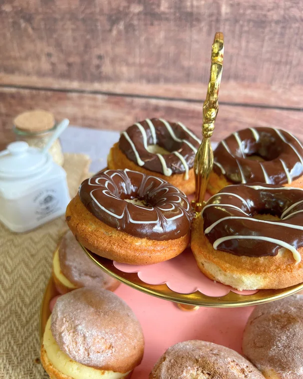 Donuts de Chocolate 54%, Sanus Padaria sem Glúten e sem Leite