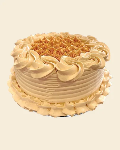 Torta de Doce de Leite de Coco, Sanus Padaria sem Glúten e sem Leite